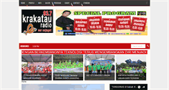 Desktop Screenshot of krakatauradio.com